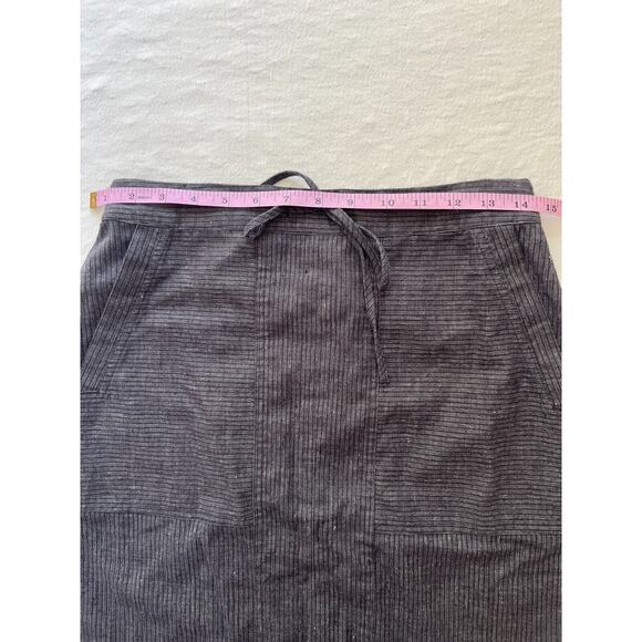 PrAna Bristol Straight Pencil Hemp Blend Skirt In Gray Women's SIze XS - Picture 7 of 11
